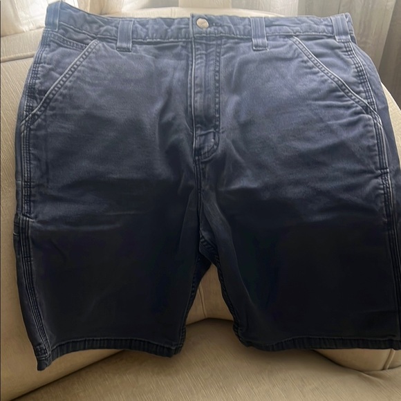 Carhartt Men's Blue Shorts - Picture 2 of 4